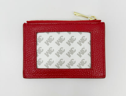 Everyday Wallet Red + Gold Chain