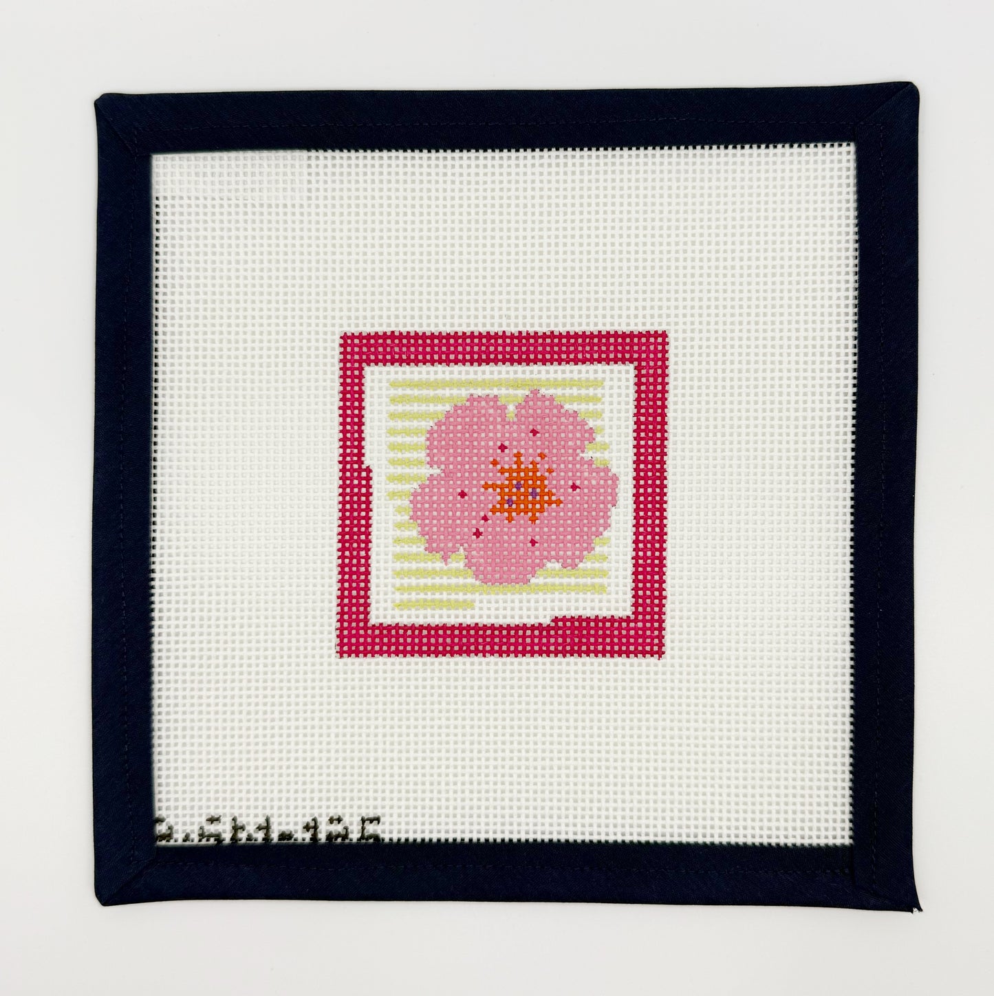 Flower Pink w/Stripes