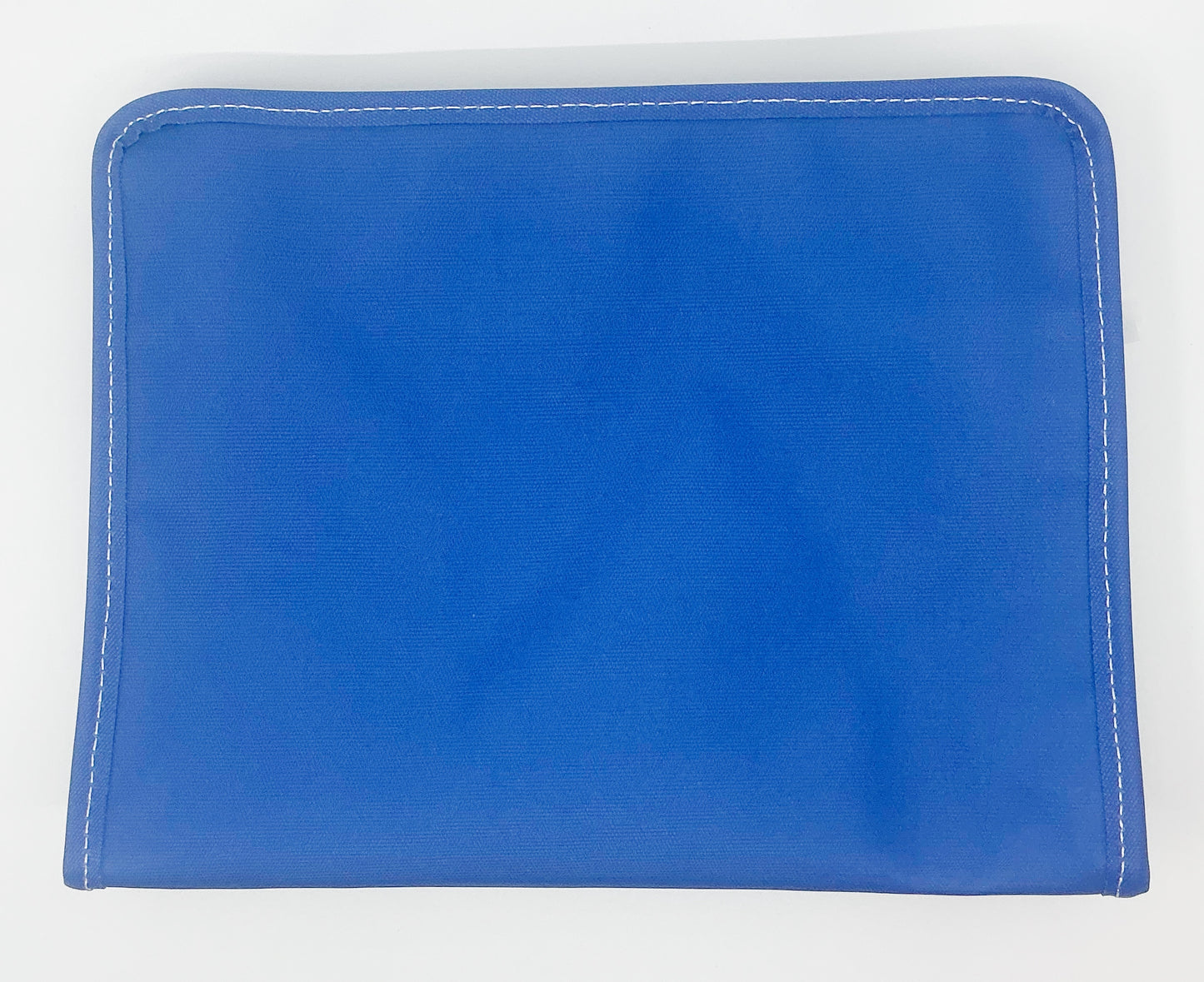 Roadie Large Zip Pouch - Coated Canvas Blue Bell