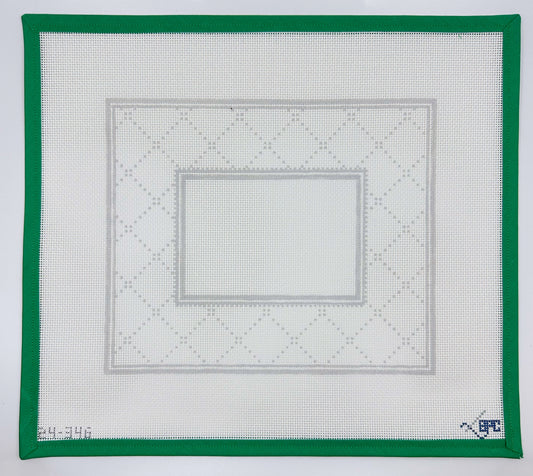 24-346 White Trellis Frame