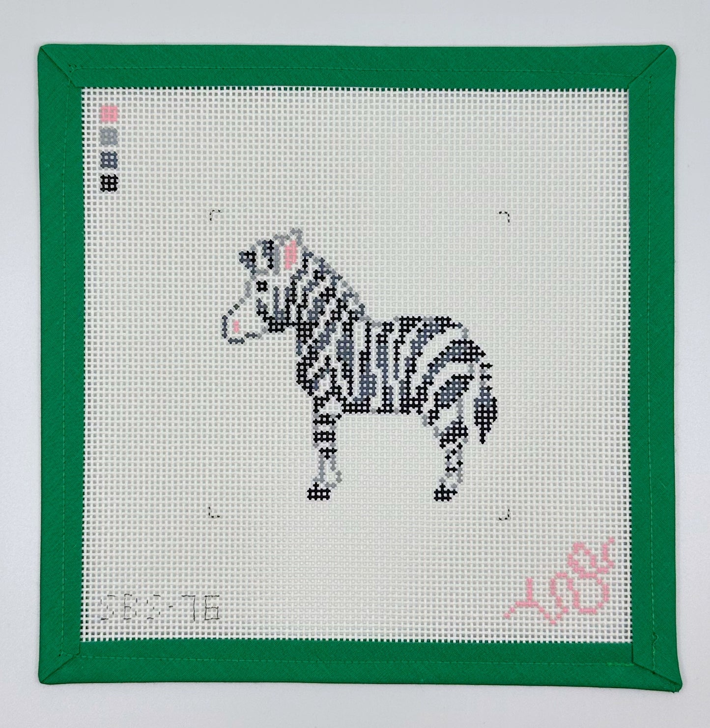 Baby Zebra Needlepoint Canvas