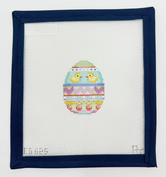 Ducks Chevron Stripes Mini Egg ATeg625