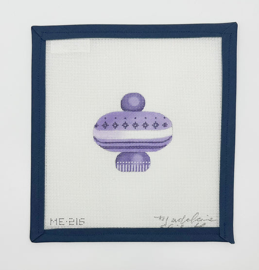Purple Ornament ME 216