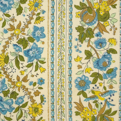 Dove Round Ornament with Fabric