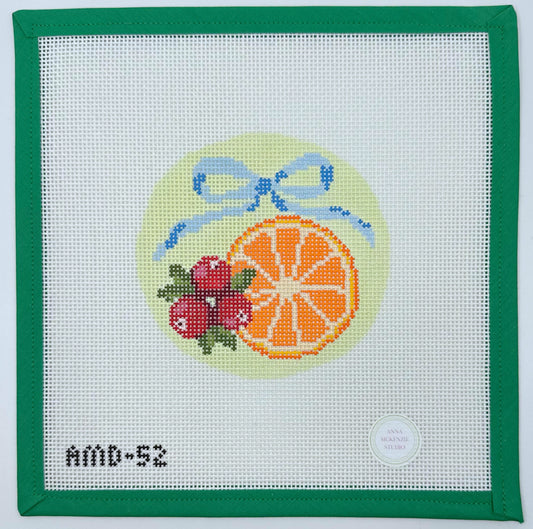 Orange & Cranberry Bow Round