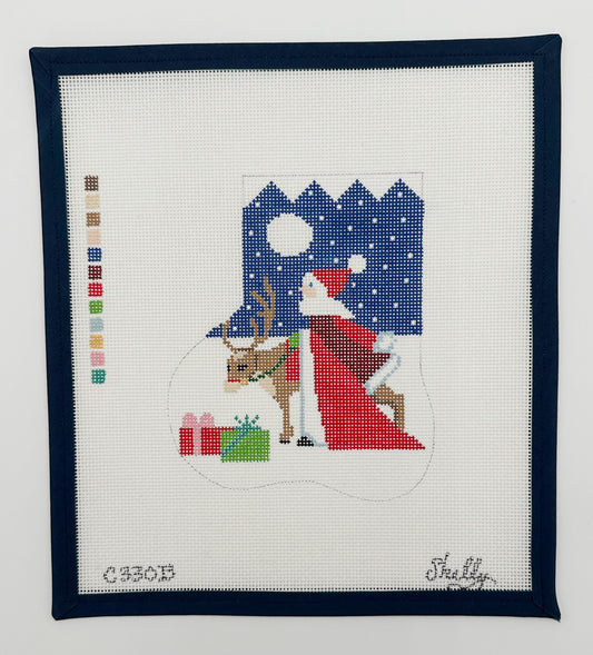 Getting Ready for Christmas Mini-Sock C330B