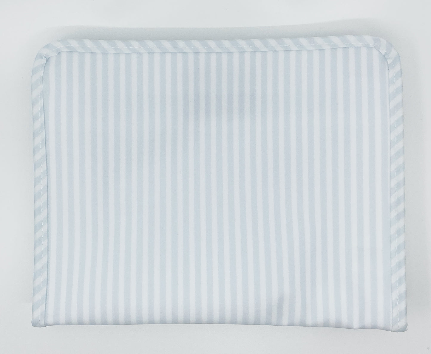 Roadie Large Zip Pouch - Pimlico Stripe Blue