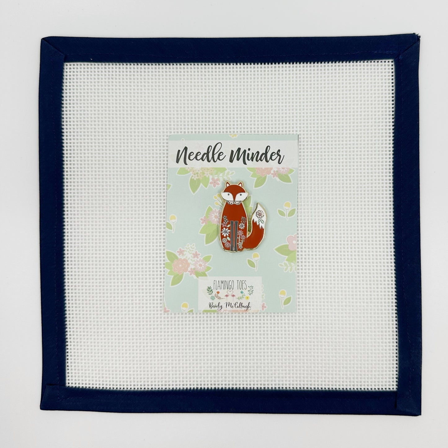 Floral Fox Needle Minder