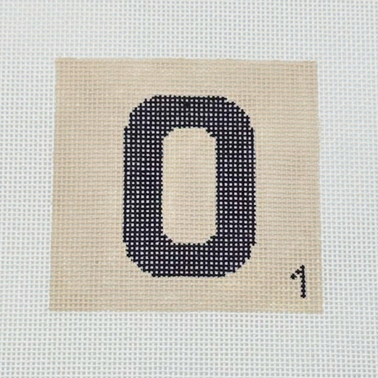 Scrabble Tile O - BW82