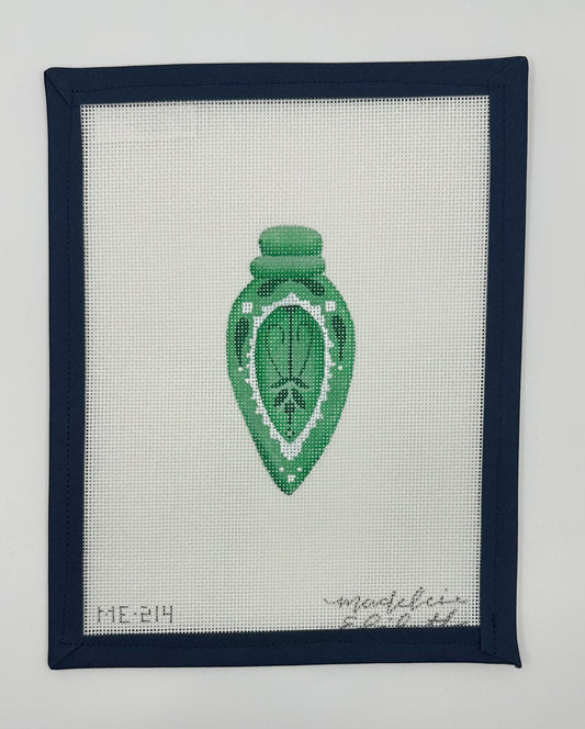 Green Glass Ornament ME 214