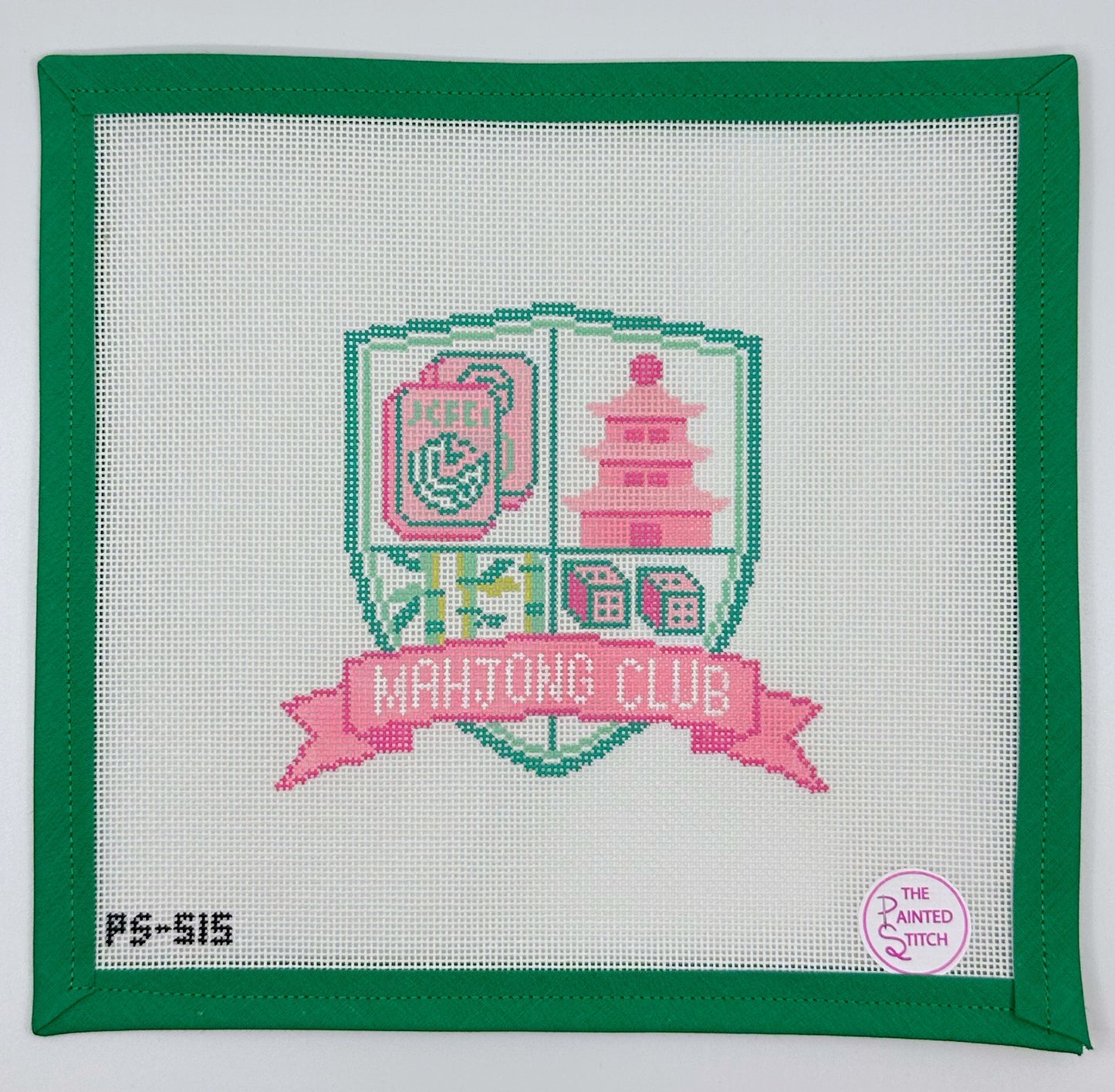 Mahjong Crest - Pinks