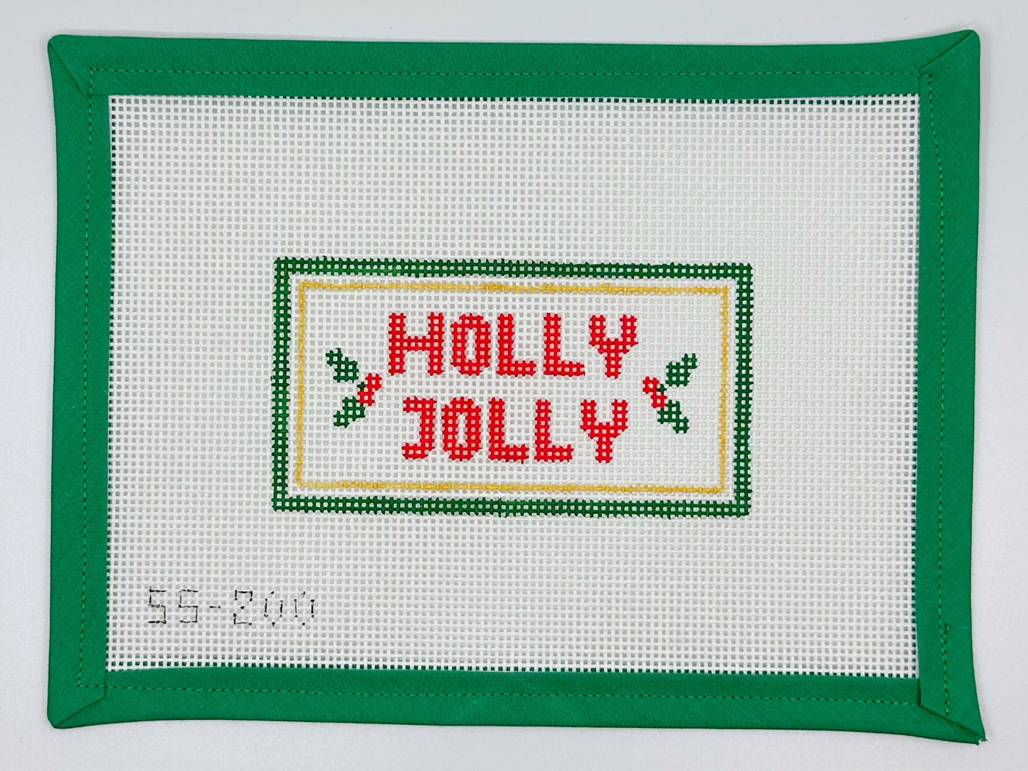 Holly Jolly Needlepoint Canvas