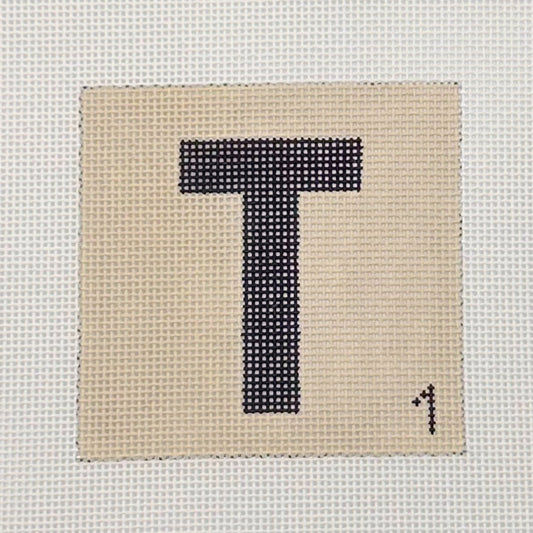 Scrabble Tile T - BW87