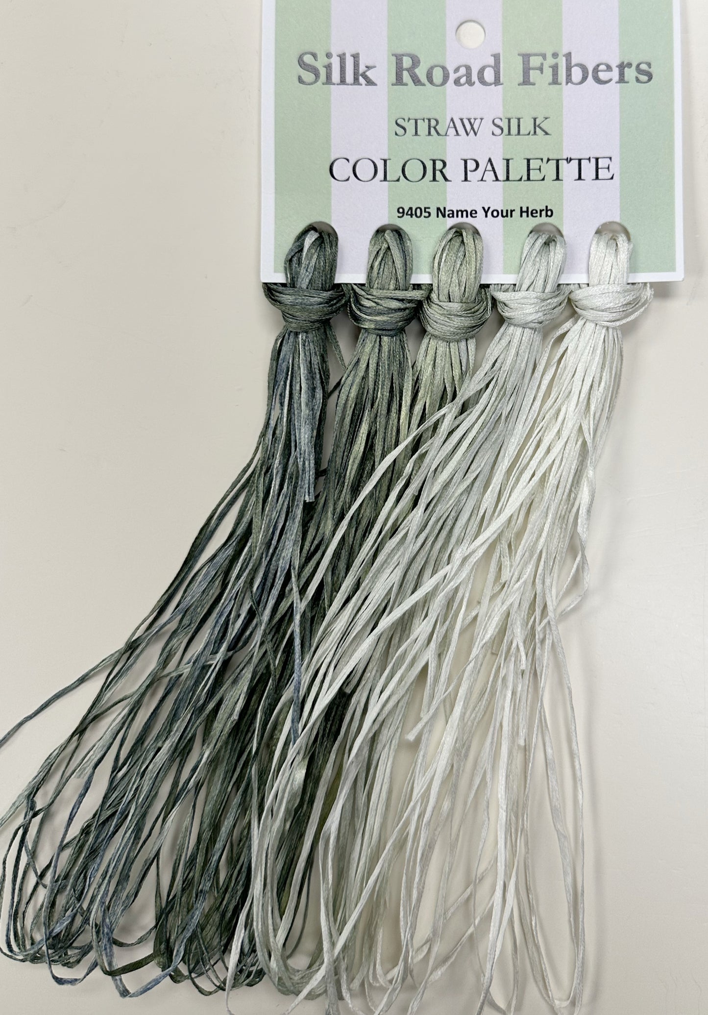 Straw Silk Color Palette - Name Your Herb