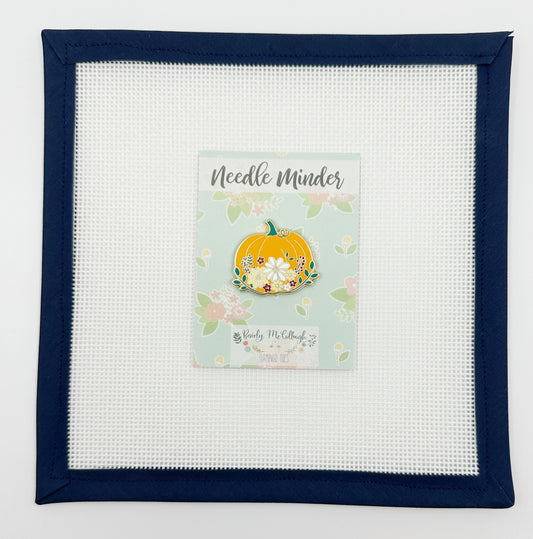 Floral Pumpkin Needle Minder