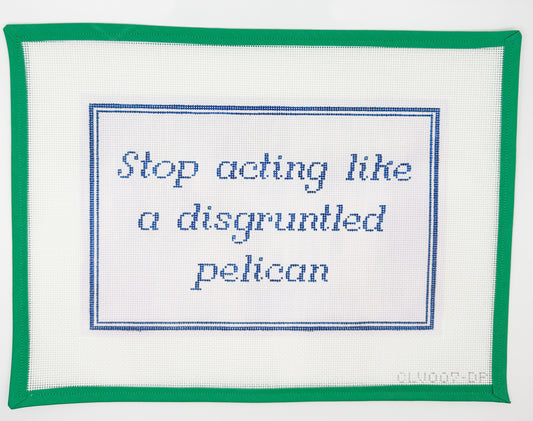 Disgruntled Pelican