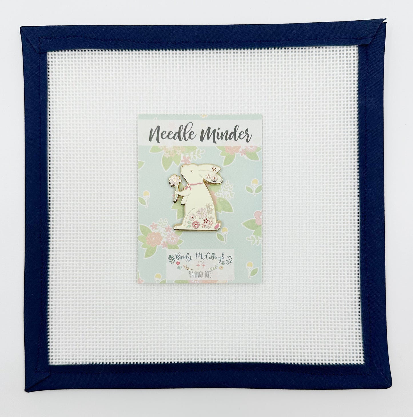 Floral Bunny Needle Minder