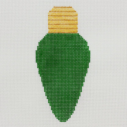 LB8 - Classic Light Bulb Christmas Green