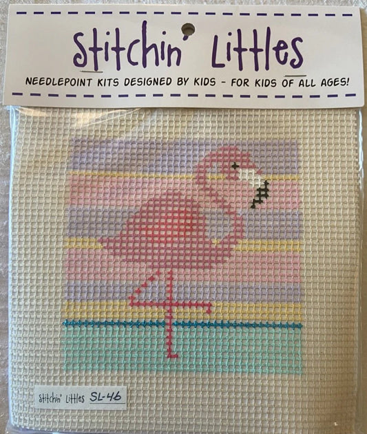Stitchin' Littles - SL-46 Flamingo Sunset
