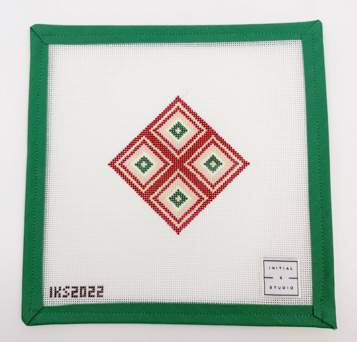 Diamond Needlepoint Ornament IKS2022