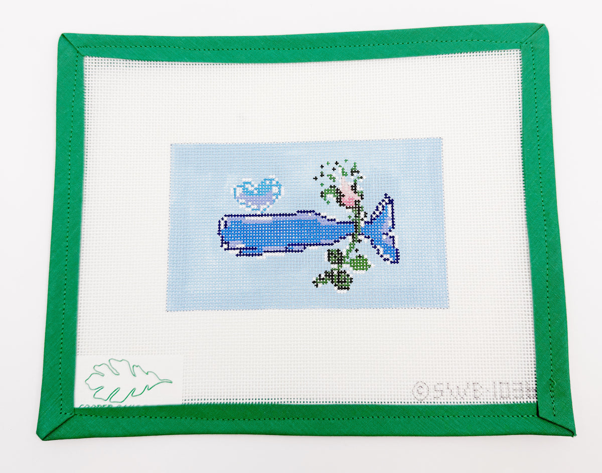 Whale w/Flower SWB-1036