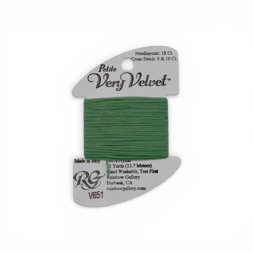 Petite Very Velvet V651 Sage Green