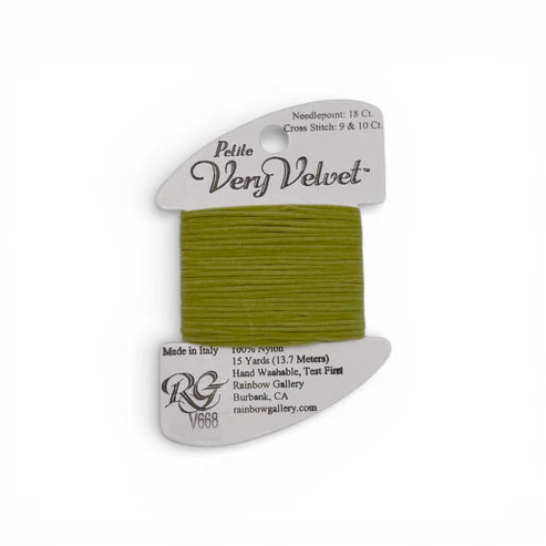 Petite Very Velvet V668 Lite Olive
