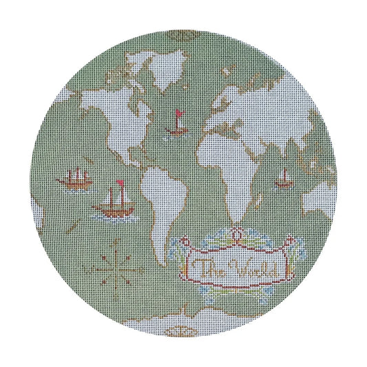 Atlas Pillow in Sage - TRUNK SHOW - 15W-S