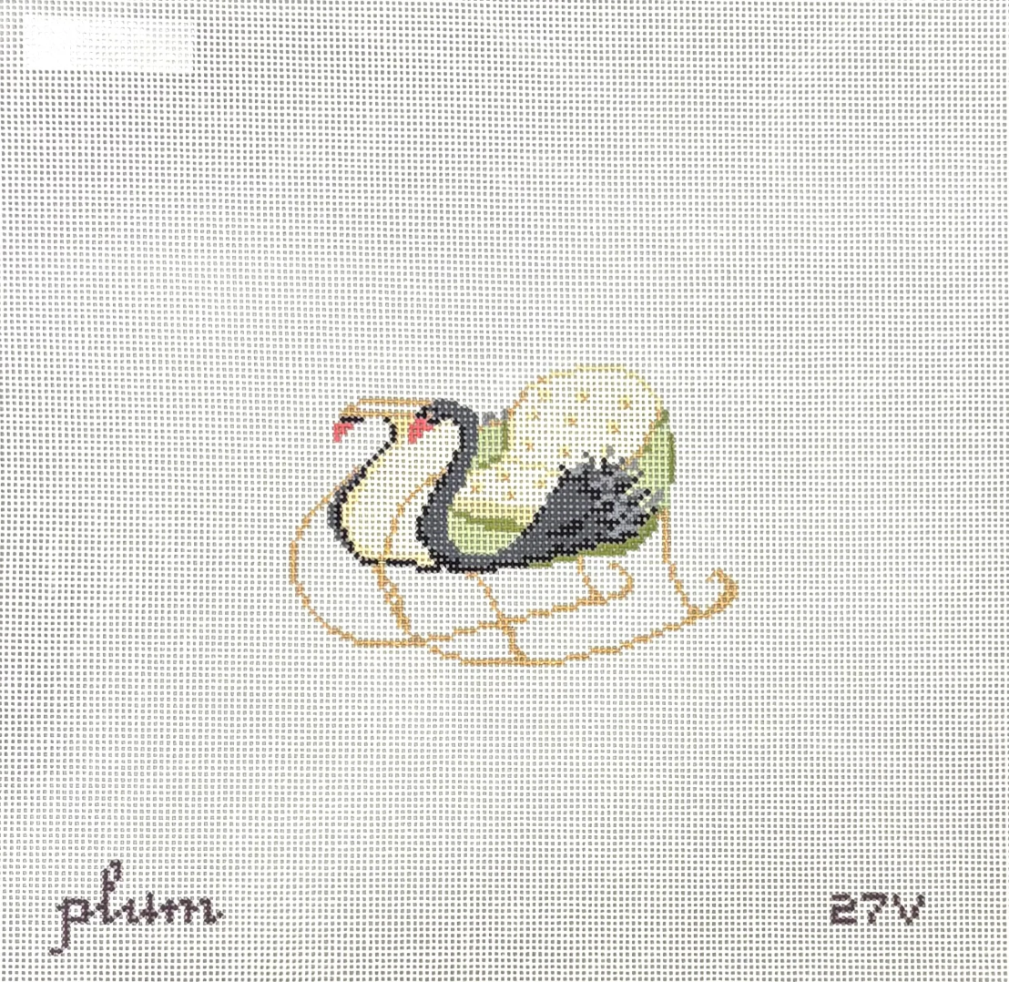 Black Swan Sleigh - TRUNK SHOW - 27V