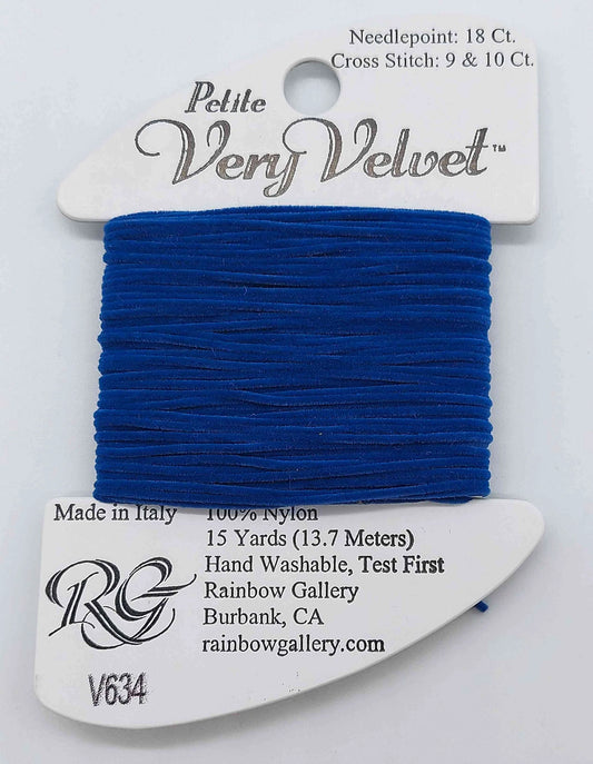 Petite Very Velvet V634 Brite Blue