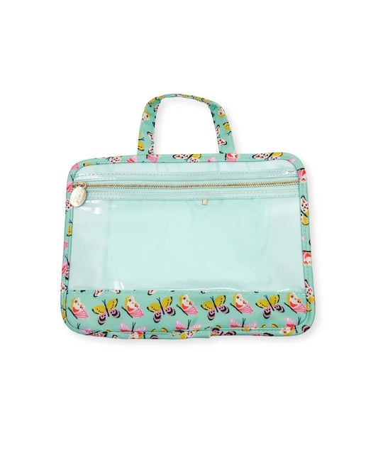 11" x 8" Project Bag: Butterfly Blooms Bag