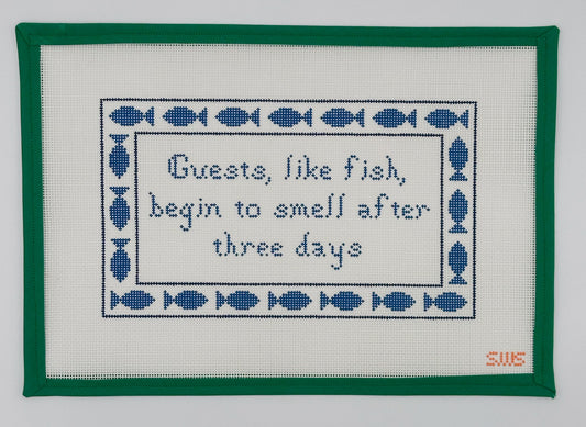 Guests, Like Fish, Begin to Smell after Three Days