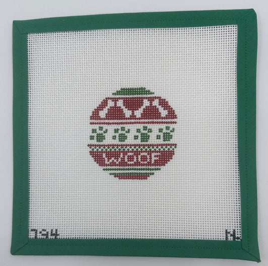 Woof Ornament