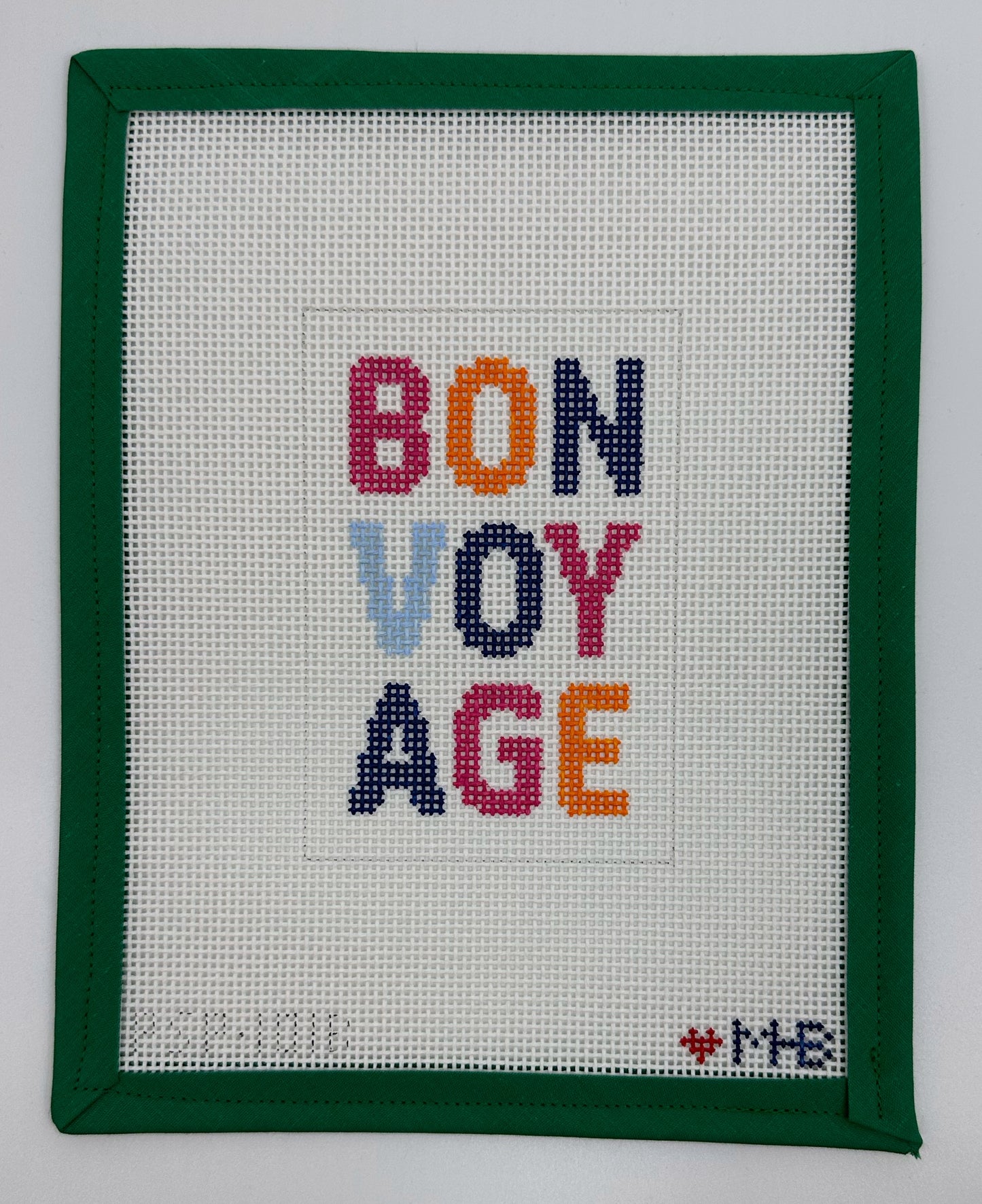 Bon Voyage - Navy, Orange, Pink