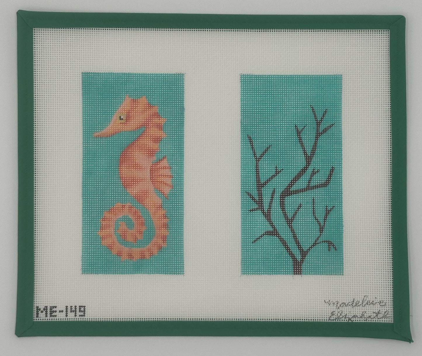 Seahorse and Coral Eye Glass Case