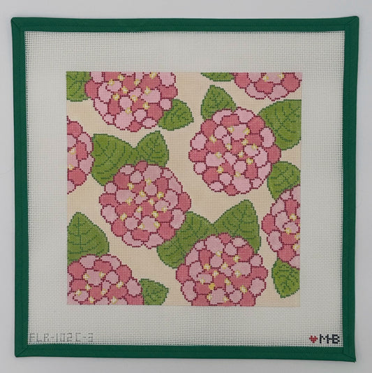 Hydrangeas Pillow - Pink