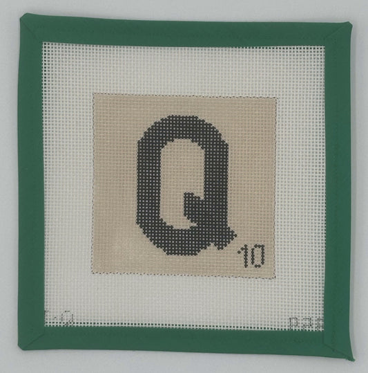 Scrabble Tile - Q