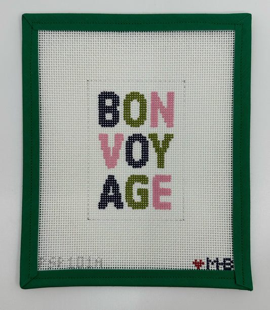 Bon Voyage - Navy, Pink, Green