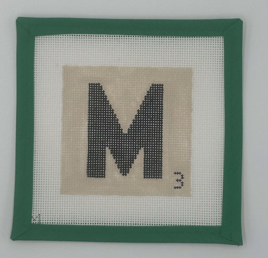 Scrabble Tile - M