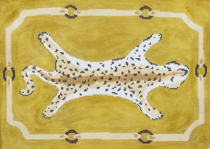 Leopard in Yellow - TRUNK SHOW - DG-2D-Y