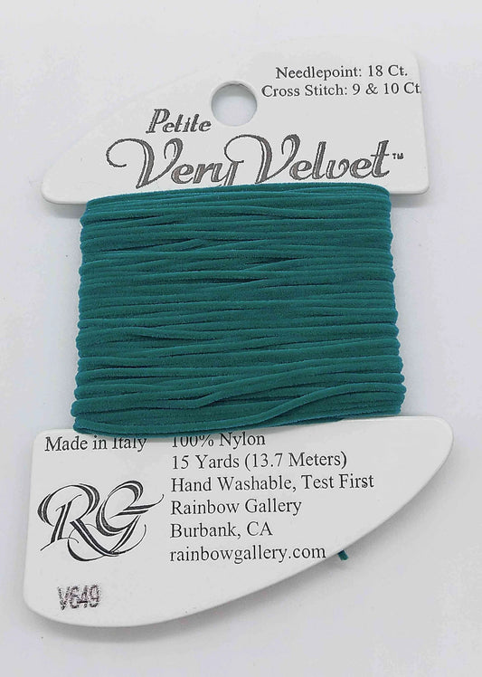 Petite Very Velvet V649 Teal